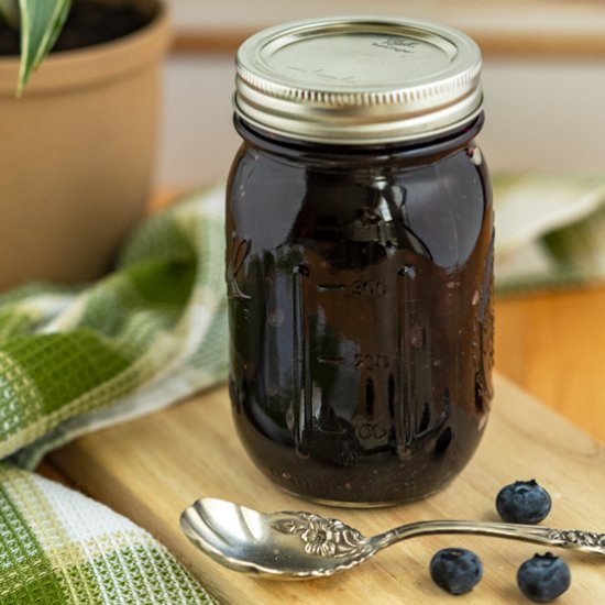 Home Made Blueberry Filling