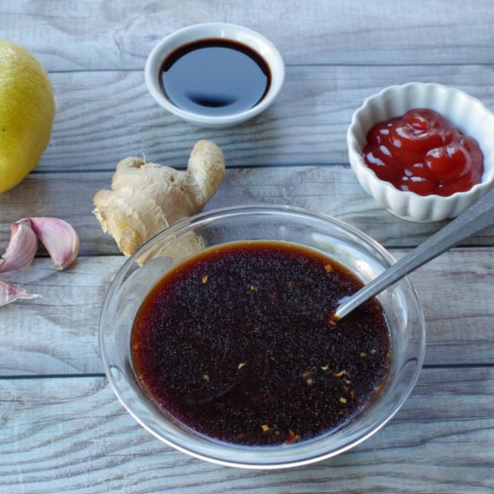 Soy Ginger and Lemon Marinade