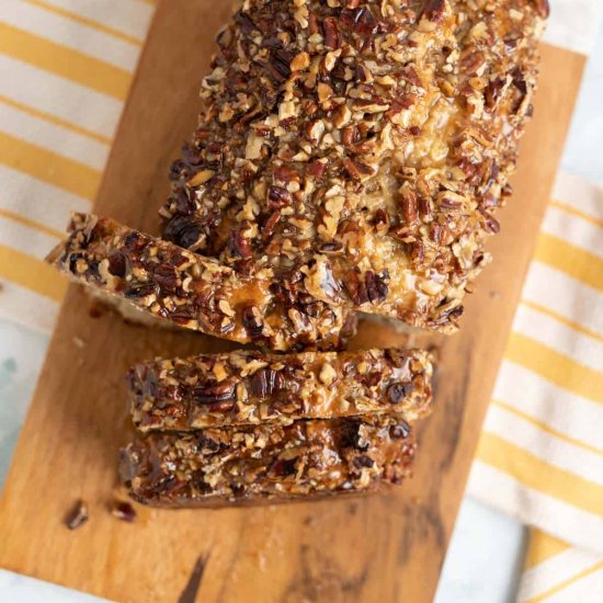 Praline Apple Bread