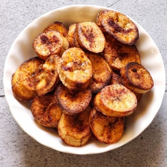 Baked plantain