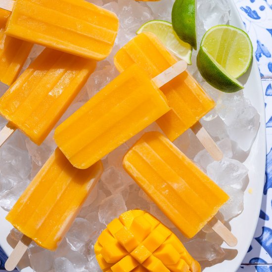 Mango Popsicles