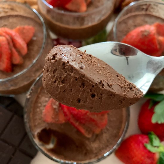 Vegan Chocolate Pots