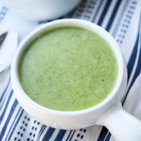 Potato and Spinach Soup