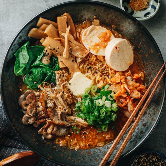 Vegan Kimchi Ramen