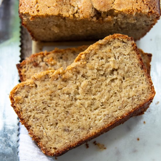 Almond Flour Banana Bread