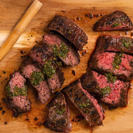 Chinmichurri Flank Steak