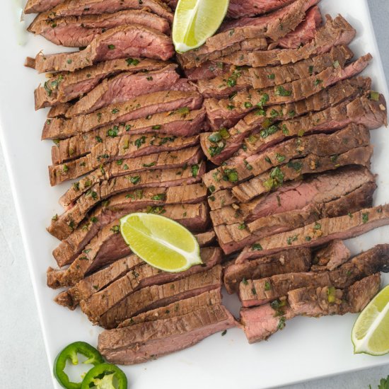 Air Fryer Flank Steak