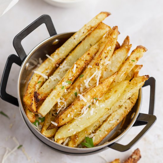 Air Fryer Parmesan Fries