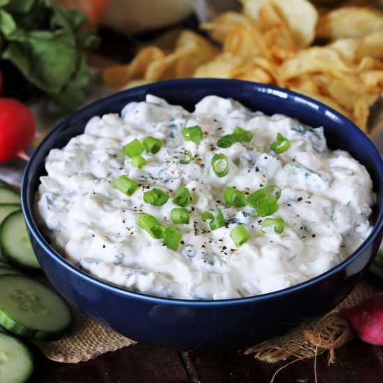 Spinach Vidalia Onion Dip