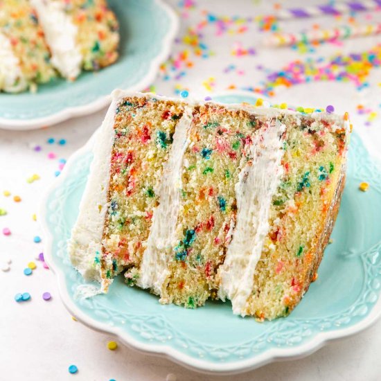 Homemade Funfetti Cake