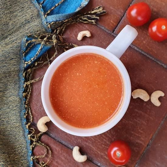 Cherry tomato soup