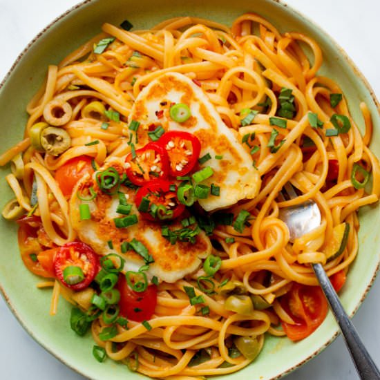 Halloumi Pasta