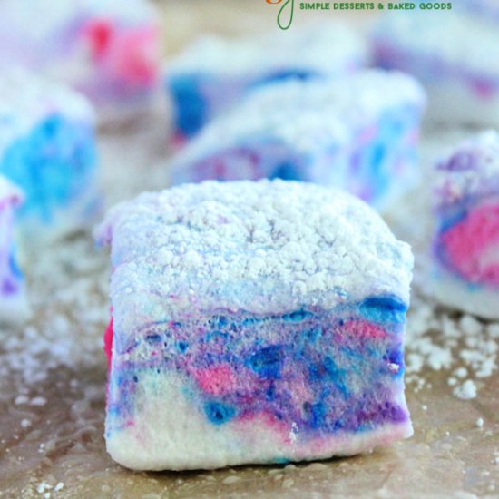 Tye Dye Marshmallows