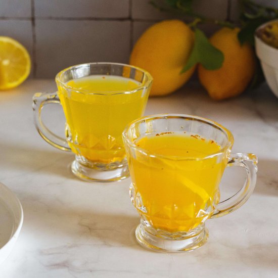 Lemon Ginger Turmeric Tea