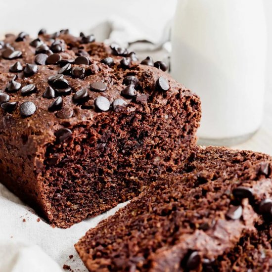 Double Chocolate Banana Bread