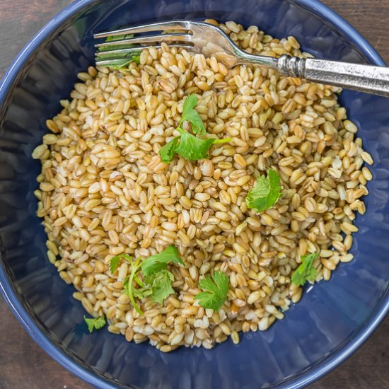 How to Cook Freekeh (Freekeh 101)