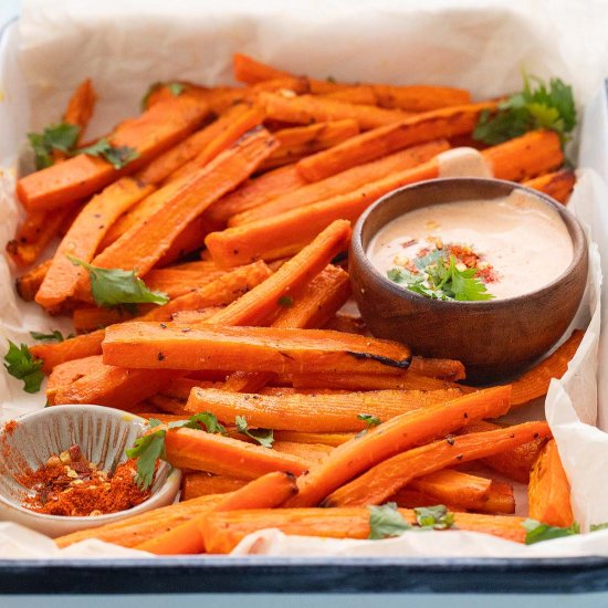 Air Fryer Carrot Fries