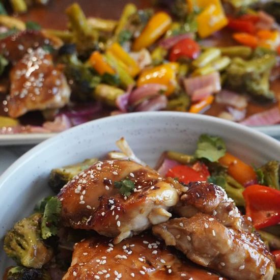 Teriyaki Chicken Sheet Pan