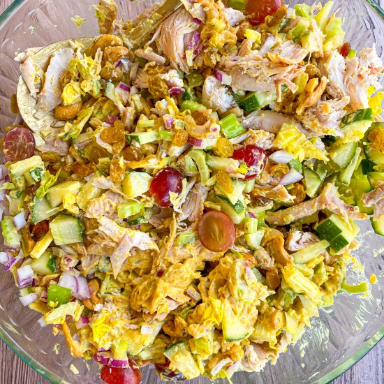 Easy Curried Chicken Salad