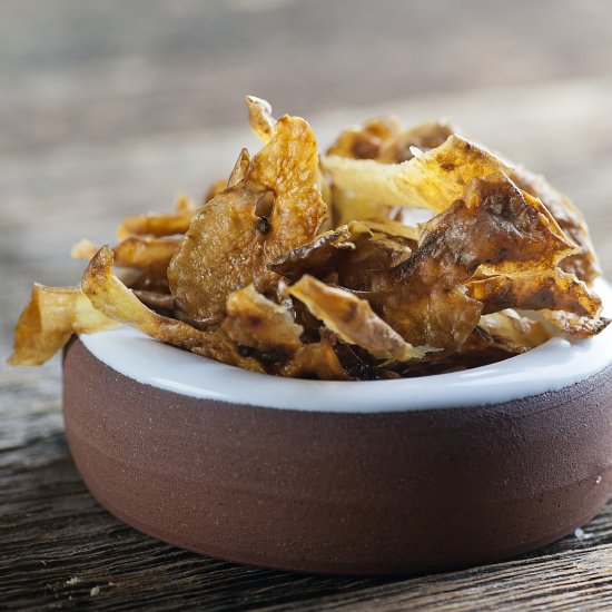 Potato Peel Chips!