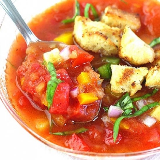 chunky gazpacho