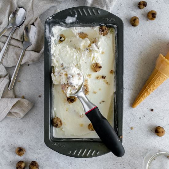 Keto Cookie Dough Ice Cream