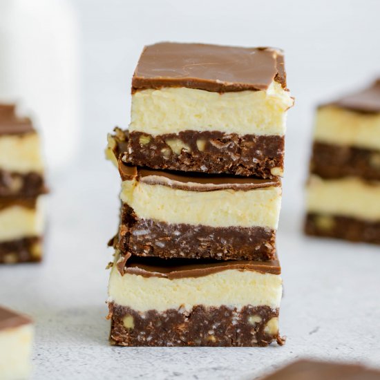 Easy Gluten Free Keto Nanaimo Bars