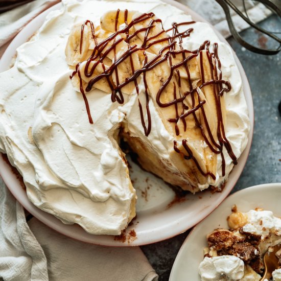 Nutella Banana Cream Pie