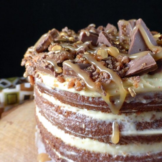 Butterscotch and Daim Layer Cake