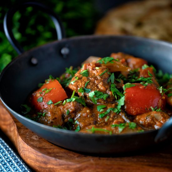 Lamb Jalfrezi Slow Cooked Curry