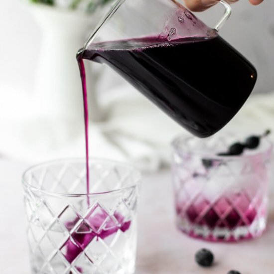 Blueberry Simple Syrup