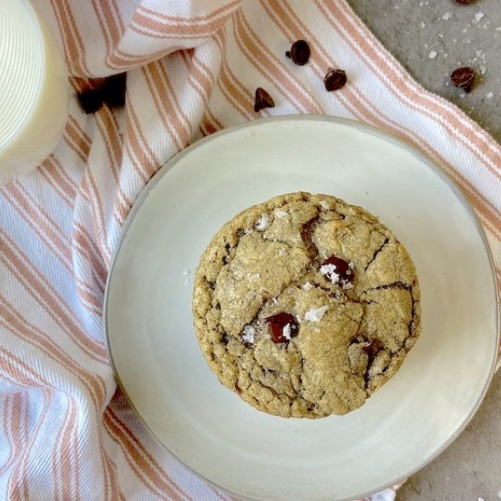 Sea Salt Buckwheat Cookies