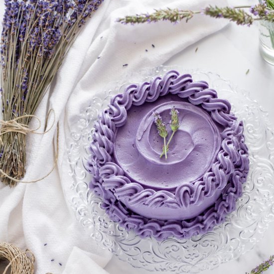 Earl Grey Lavender Cake