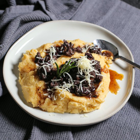 Blueberry and Lamb Bolognese