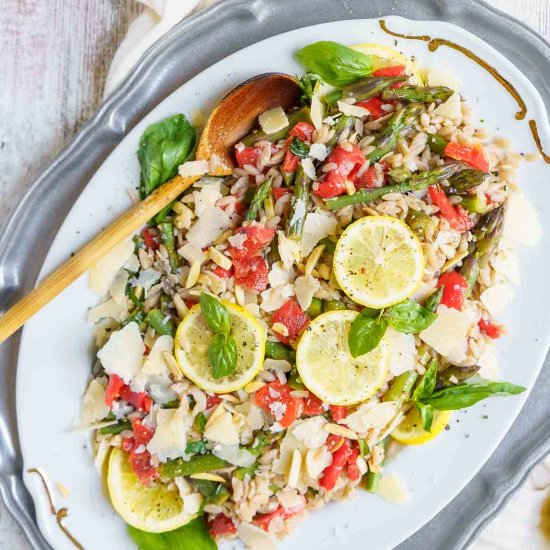 Lemon Orzo Salad