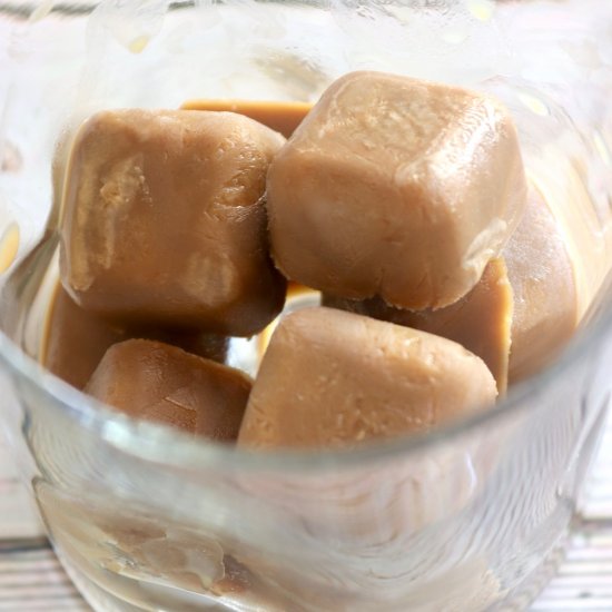 Creamy Coffee Ice Cubes