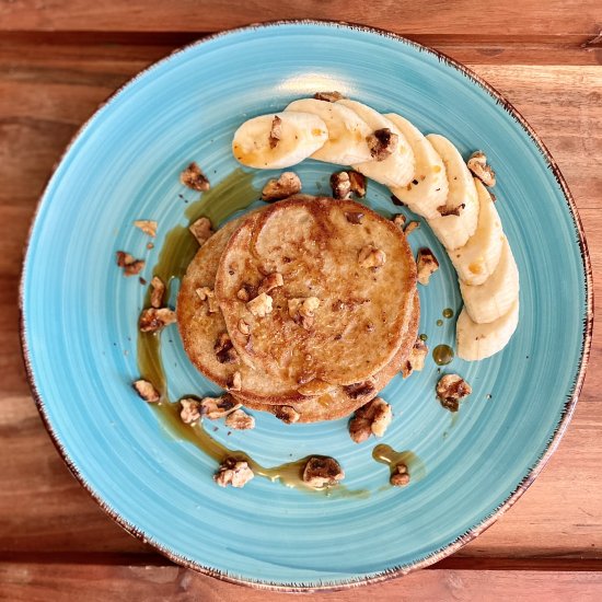 3 Ingredient Banana Oatmeal Pancake