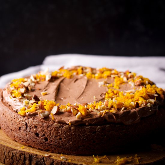 Chocolate Almond Cake