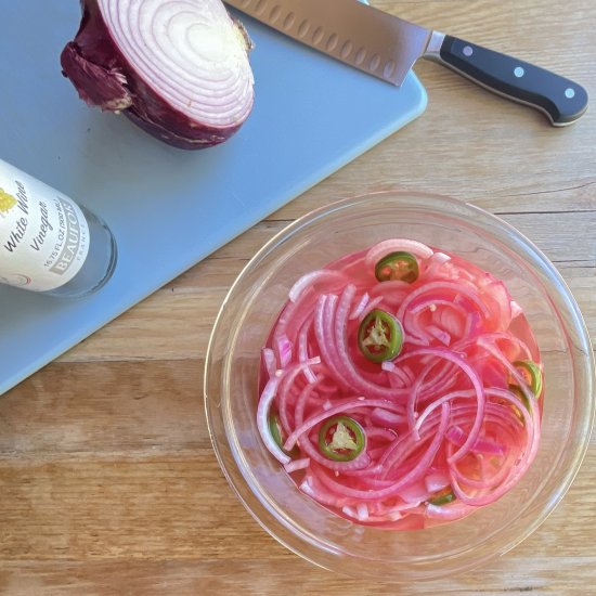 Spicy Pickled Onions