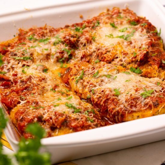 Keto Chicken Parmesan