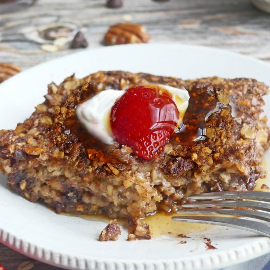 Steel Cut Oats Breakfast Bars