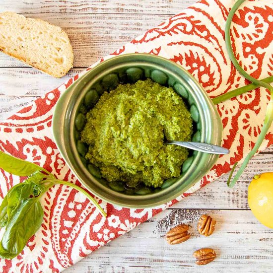 Garlic Scape Pesto