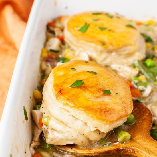 Chicken Pot Pie Casserole