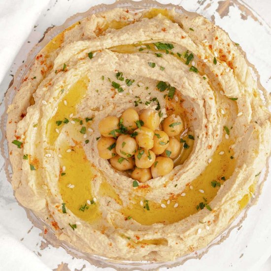 Easy Hummus – 2 ways