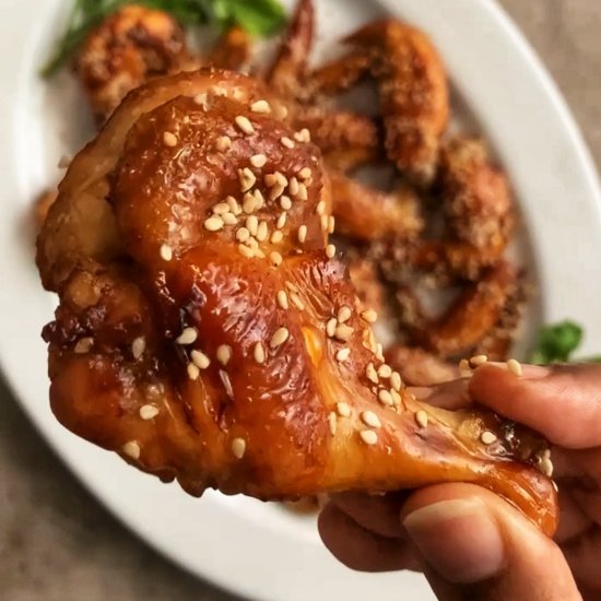 Oven Baked Chicken Wings