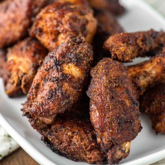 Crispy Smoked Chicken Wings