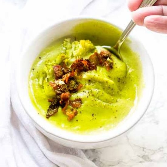 Instant Pot broccoli soup