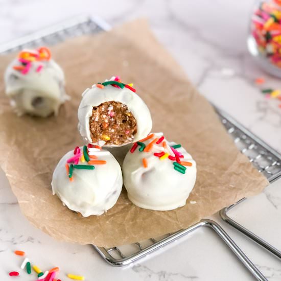 Funfetti Birthday Cake Truffles