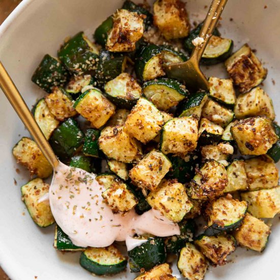 Crispy Air Fryer Zucchini