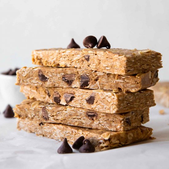 No-Bake Oatmeal Protein Bars